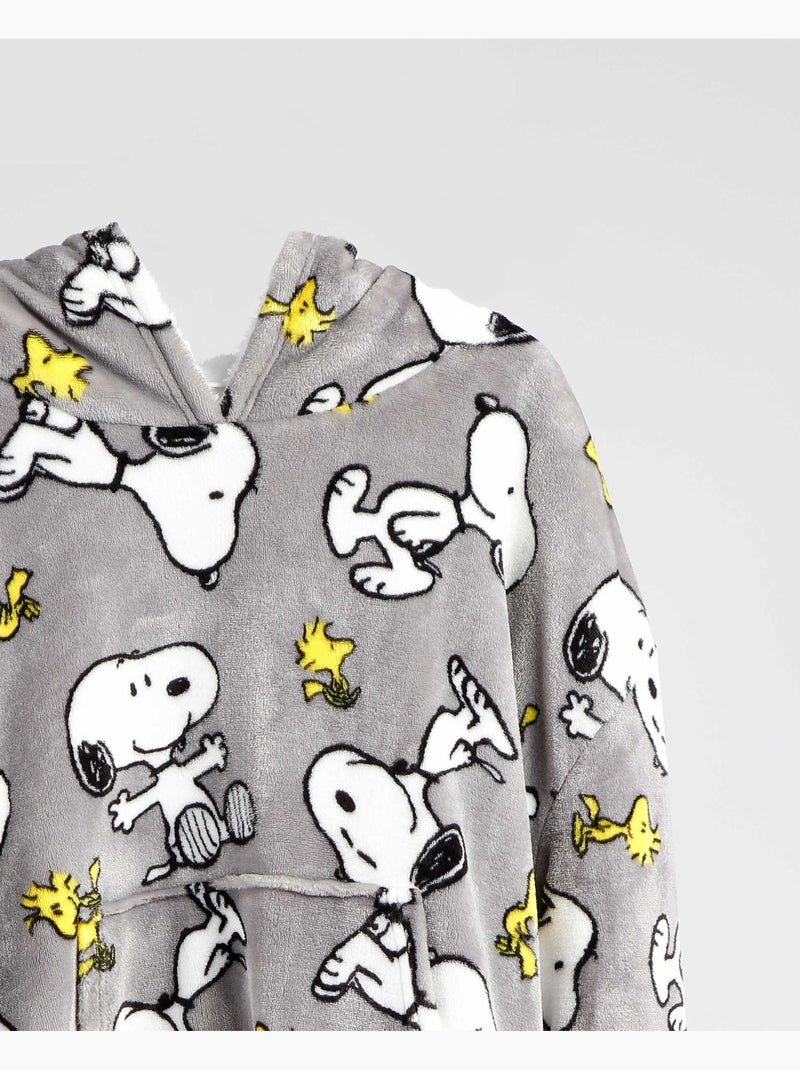 PEANUTS Batamanta Manga Larga Calentita Naps para Niña Gris - Kiabi