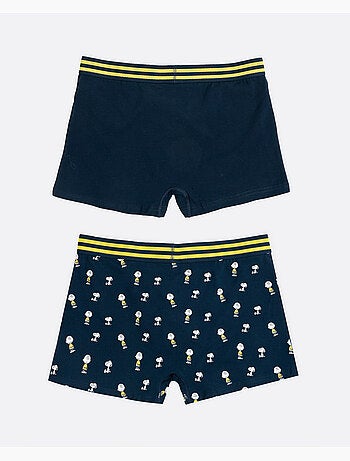 PEANUTS Calzoncillo/Bóxer Charlie & Snoopy para Hombre, (Caja de 2 unidades)