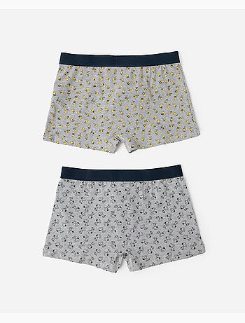PEANUTS Calzoncillo/Boxer Classic Peanuts para Hombre, (Caja de 2 unidades)