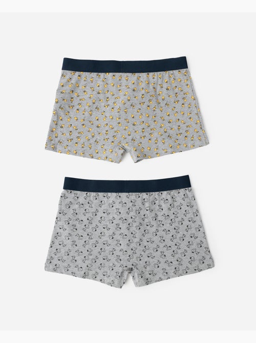 PEANUTS Calzoncillo/Boxer Classic Peanuts para Hombre, (Caja de 2 unidades) - Kiabi PEANUTS Calzoncillo/Boxer Classic Peanuts para Hombre, (Caja de 2 unidades) - Kiabi