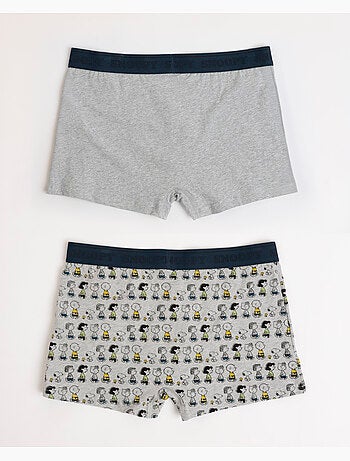 PEANUTS Calzoncillo/Bóxer Friends Snoopy para Hombre, (Caja de 2 unidades)