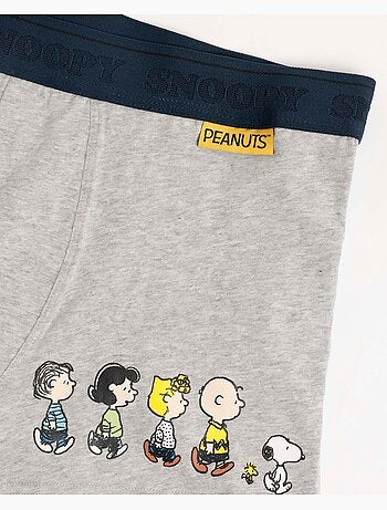 PEANUTS Calzoncillo/Bóxer Friends Snoopy para Hombre, (Caja de 2 unidades)