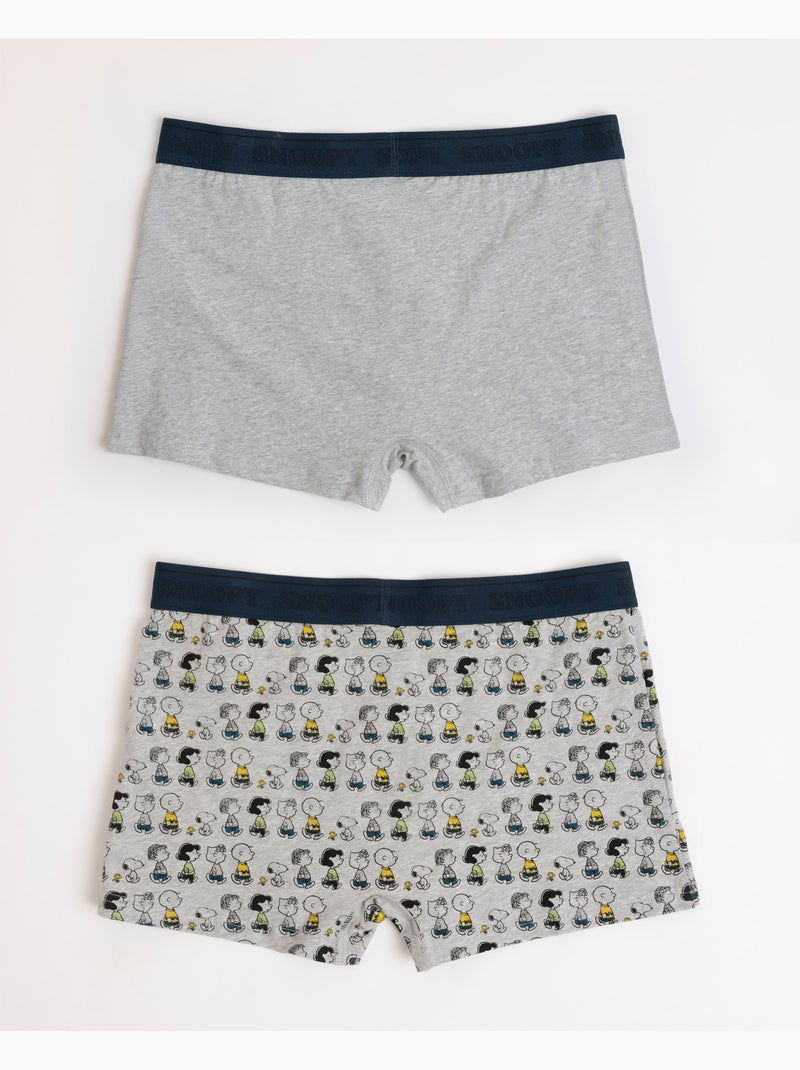PEANUTS Calzoncillo/Bóxer Friends Snoopy para Hombre, (Caja de 2 unidades) Multicolor - Kiabi