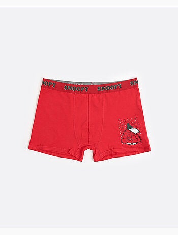 PEANUTS Calzoncillo/Boxer Let It Snow Home para Hombre