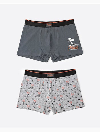 PEANUTS Calzoncillo/Boxer Peanuts Records para Hombre, (Caja de 2 unidades)