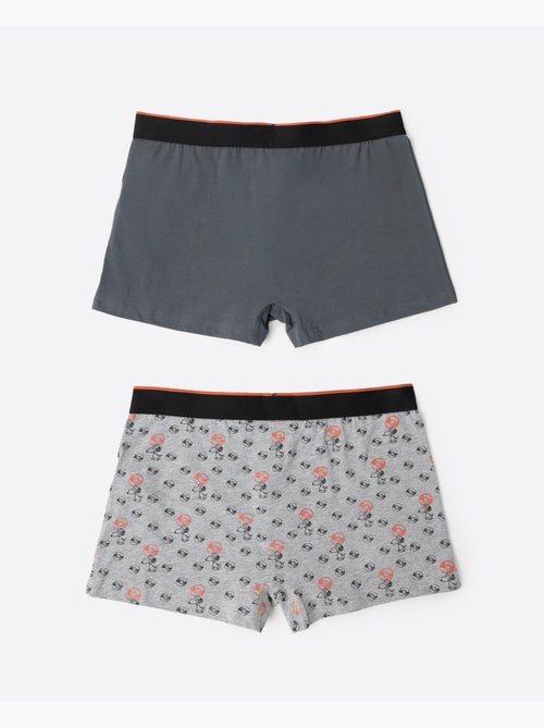 PEANUTS Calzoncillo/Boxer Peanuts Records para Hombre, (Caja de 2 unidades) - Kiabi