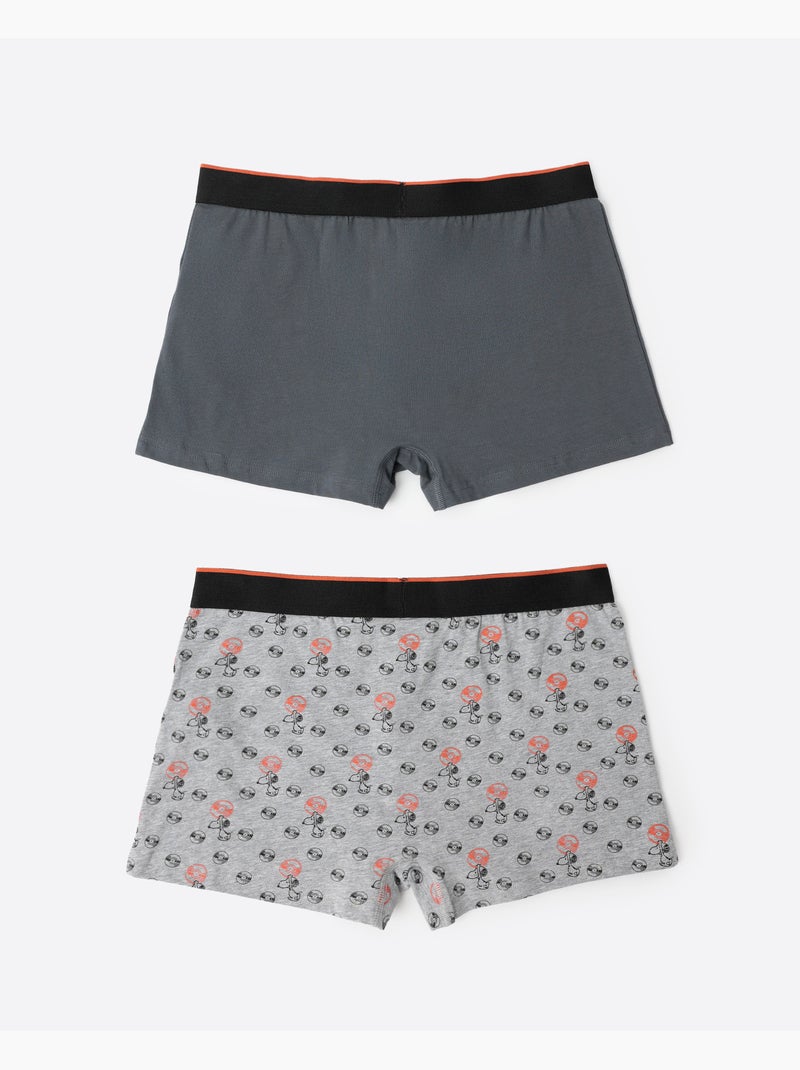 PEANUTS Calzoncillo/Boxer Peanuts Records para Hombre, (Caja de 2 unidades) Multicolor - Kiabi