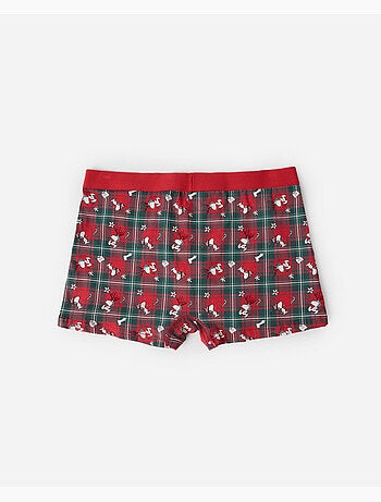 PEANUTS Calzoncillo/Boxer Reindeer Crossing para Hombre