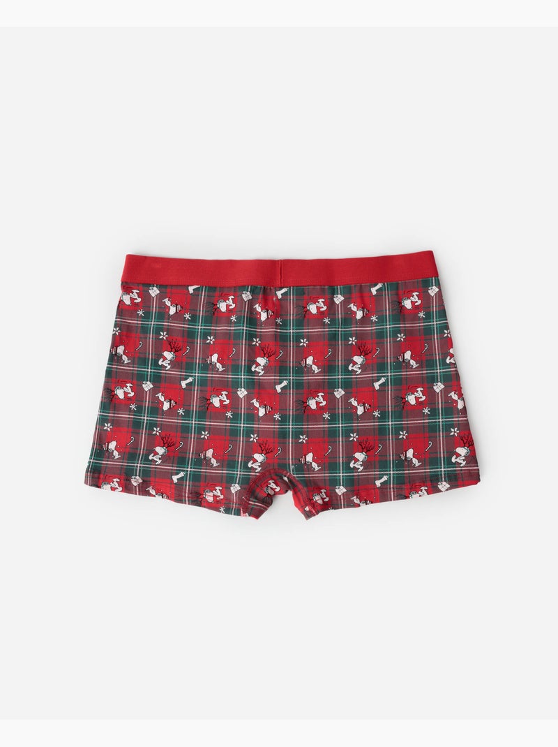 PEANUTS Calzoncillo/Boxer Reindeer Crossing para Hombre Rojo - Kiabi