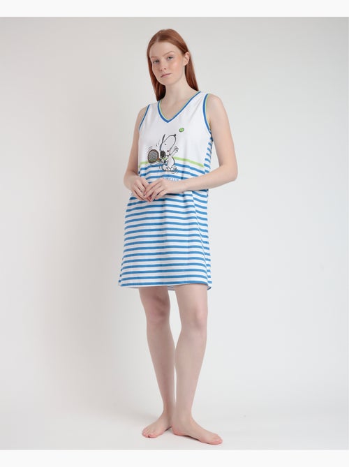 PEANUTS Camisola Sin Mangas Tennis Club para Mujer - Kiabi PEANUTS Camisola Sin Mangas Tennis Club para Mujer - Kiabi
