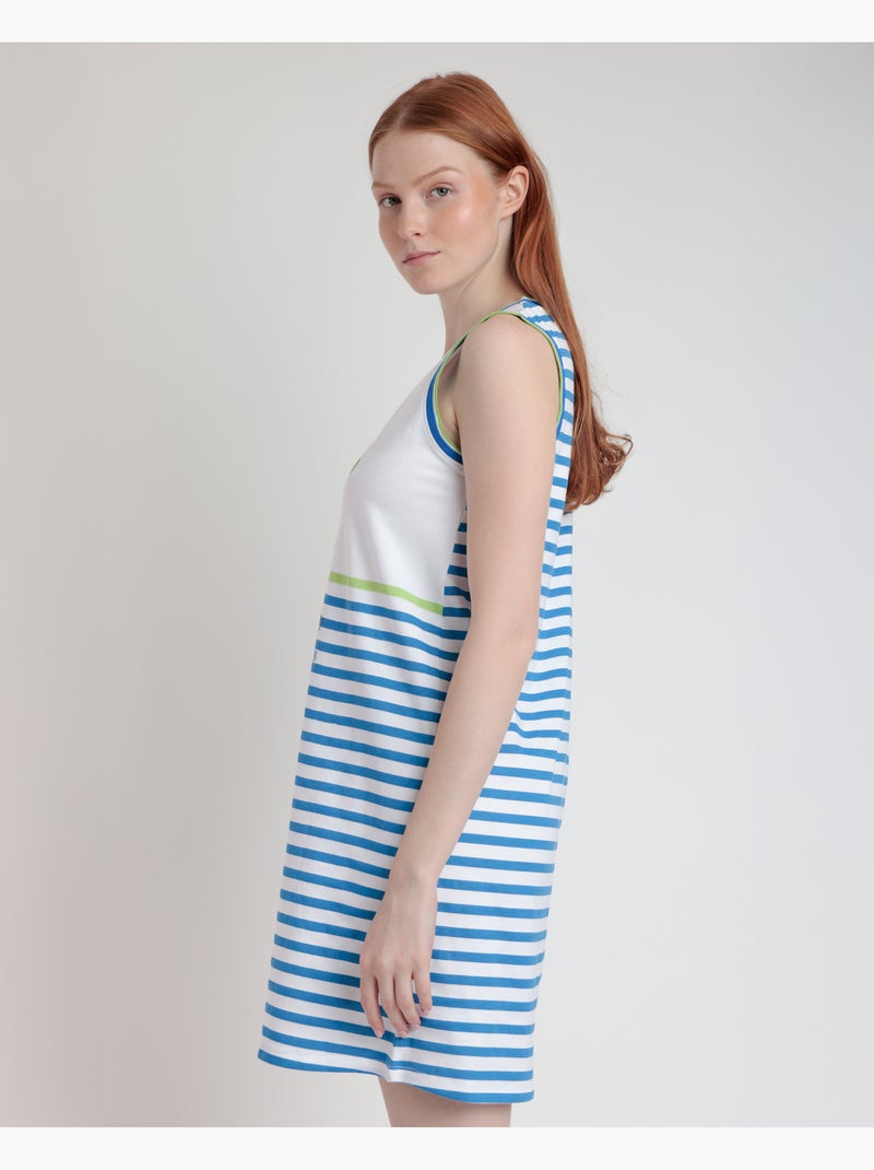 PEANUTS Camisola Sin Mangas Tennis Club para Mujer Azul - Kiabi
