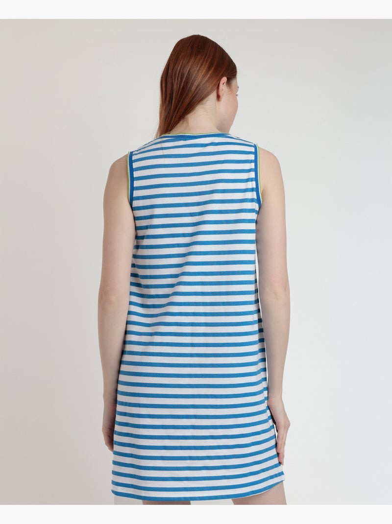 PEANUTS Camisola Sin Mangas Tennis Club para Mujer Azul - Kiabi