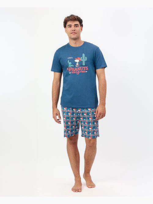 PEANUTS Pijama Manga Corta Cowboy Club para Hombre - Kiabi