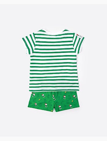 PEANUTS Pijama Manga Corta Golf Team para Niña
