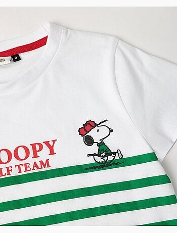 PEANUTS Pijama Manga Corta Golf Team para Niño