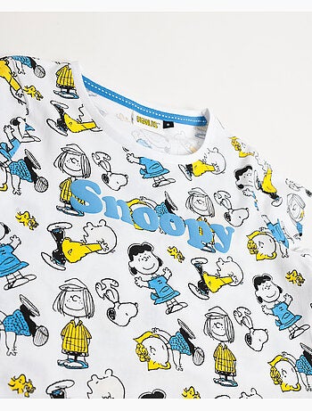 PEANUTS Pijama Manga Corta Party Friends para Niña