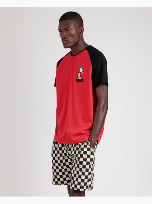 PEANUTS Pijama Manga Corta Skate Is Not A Crime para Hombre - Kiabi
