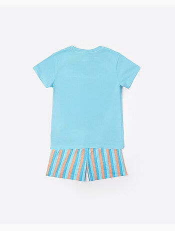 PEANUTS Pijama Manga Corta Snoopy Van para Niño
