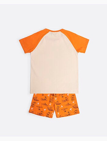 PEANUTS Pijama Manga Corta Summer Beagle para Niño