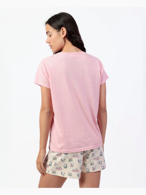 PEANUTS Pijama Manga Corta Summer Break para Mujer - Kiabi