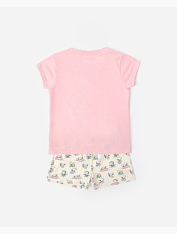 PEANUTS Pijama Manga Corta Summer Break para Niña