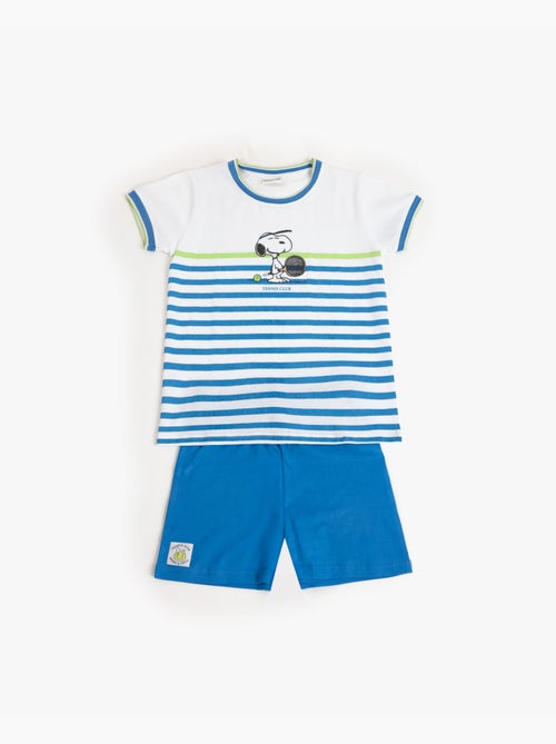 PEANUTS Pijama Manga Corta Tennis Club para Niño - Kiabi PEANUTS Pijama Manga Corta Tennis Club para Niño - Kiabi