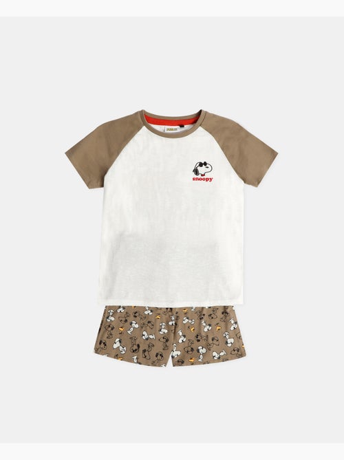 PEANUTS Pijama Manga Corta There are No Rules para Niño - Kiabi PEANUTS Pijama Manga Corta There are No Rules para Niño - Kiabi