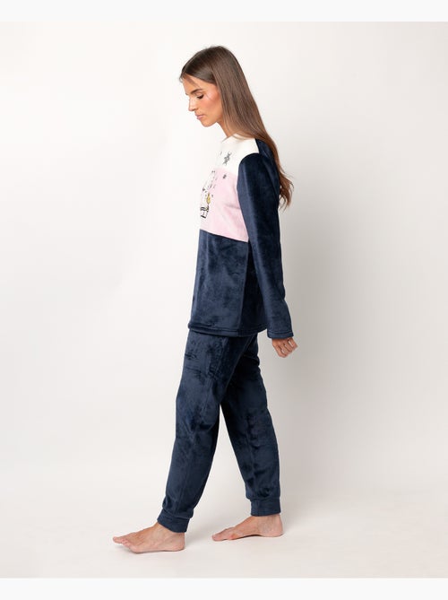 PEANUTS Pijama Manga Larga Calentito Snow Drift para Mujer - Kiabi
