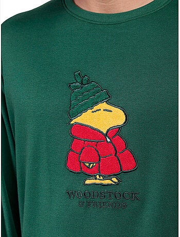 PEANUTS Pijama Manga Larga Classic Peanuts para Hombre