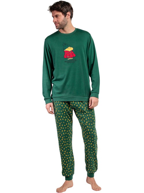 PEANUTS Pijama Manga Larga Classic Peanuts para Hombre - Kiabi PEANUTS Pijama Manga Larga Classic Peanuts para Hombre - Kiabi