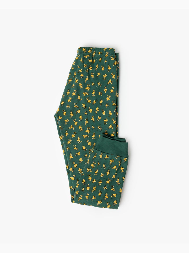 PEANUTS Pijama Manga Larga Classic Peanuts para Niño Verde - Kiabi