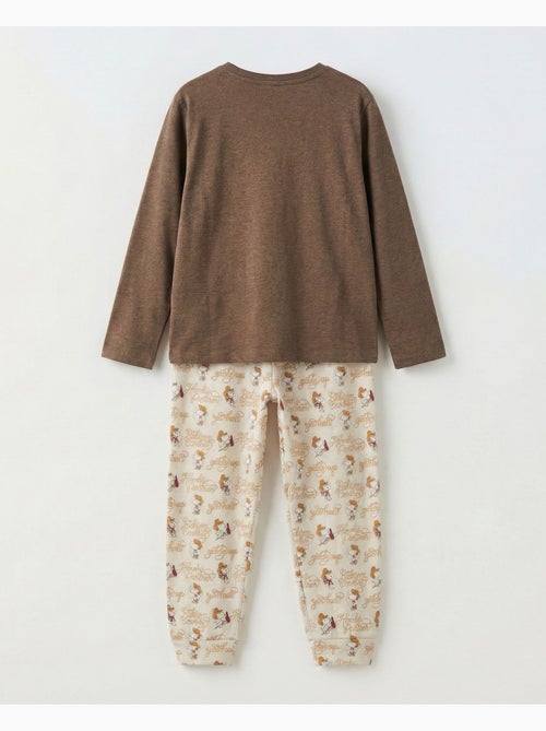 PEANUTS Pijama Manga Larga Country Club para Niño - Kiabi PEANUTS Pijama Manga Larga Country Club para Niño - Kiabi