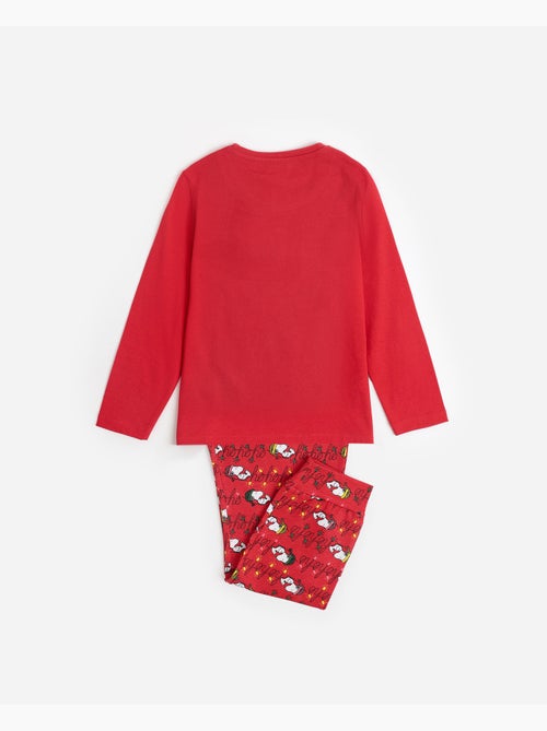 PEANUTS Pijama Manga Larga Ho Ho Ho para Niña - Kiabi PEANUTS Pijama Manga Larga Ho Ho Ho para Niña - Kiabi