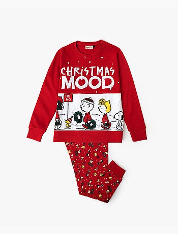 PEANUTS Pijama Manga Larga HoHo Mood para Niña