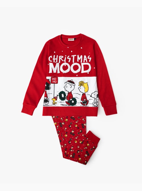 PEANUTS Pijama Manga Larga HoHo Mood para Niña - Kiabi PEANUTS Pijama Manga Larga HoHo Mood para Niña - Kiabi