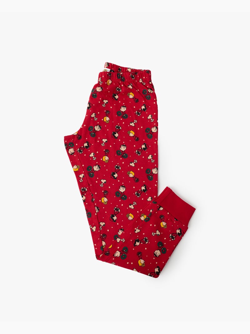 PEANUTS Pijama Manga Larga HoHo Mood para Niño Rojo - Kiabi