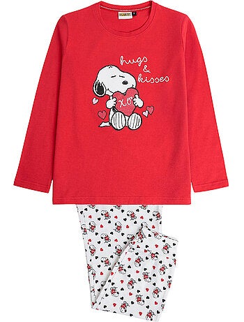 PEANUTS Pijama Manga Larga In My Heart para Niña