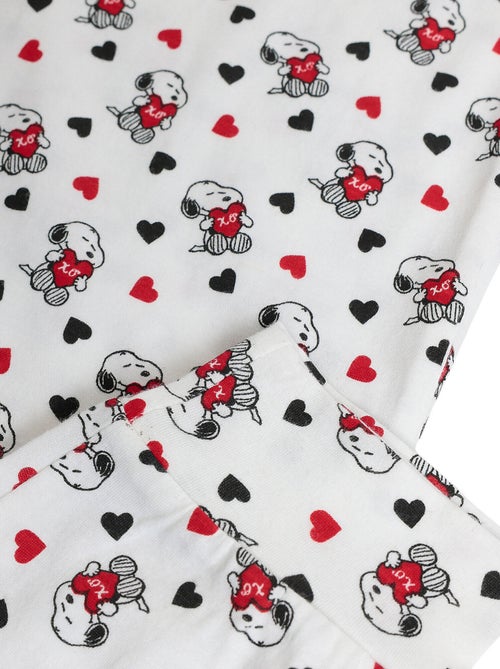 PEANUTS Pijama Manga Larga In My Heart para Niña - Kiabi PEANUTS Pijama Manga Larga In My Heart para Niña - Kiabi