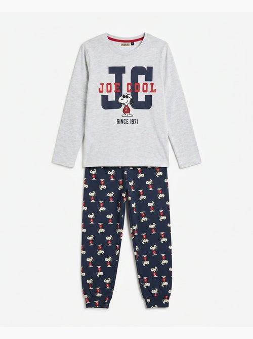PEANUTS Pijama Manga Larga Joe Cool para Niño - Kiabi