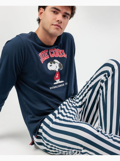 PEANUTS Pijama Manga Larga Love Sailor para Hombre - Kiabi