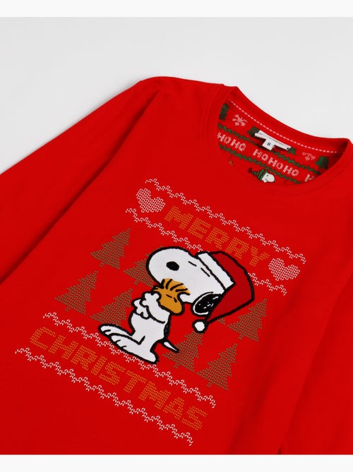 PEANUTS Pijama Manga Larga Merry Christmas para Niña - Kiabi PEANUTS Pijama Manga Larga Merry Christmas para Niña - Kiabi