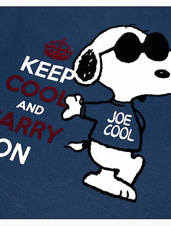 PEANUTS Pijama Manga Larga Snoopy Cool para Niño