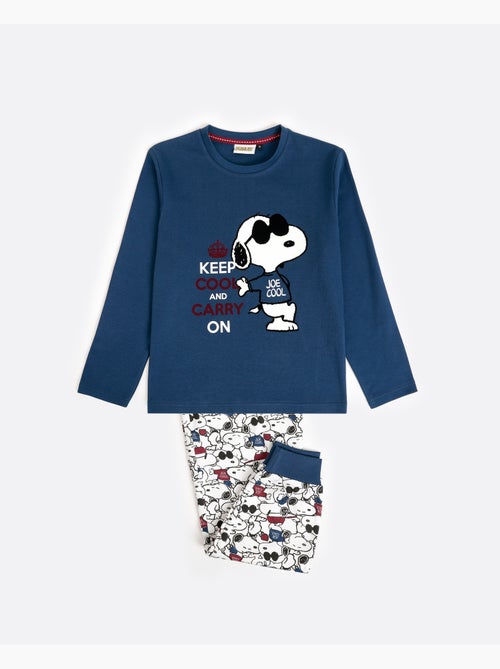 PEANUTS Pijama Manga Larga Snoopy Cool para Niño - Kiabi PEANUTS Pijama Manga Larga Snoopy Cool para Niño - Kiabi