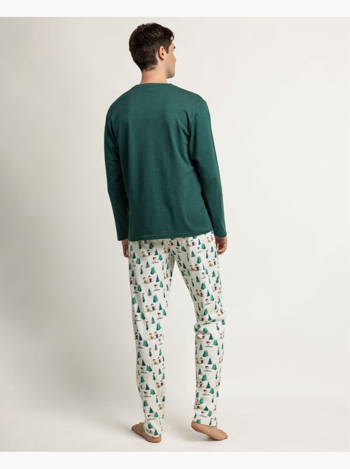 PEANUTS Pijama Manga Larga Snoopy Mountain para Hombre - Kiabi