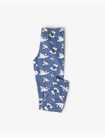 PEANUTS Pijama Manga Larga Snow Drift para Niña