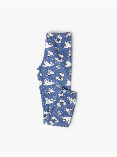 PEANUTS Pijama Manga Larga Snow Drift para Niña - Kiabi PEANUTS Pijama Manga Larga Snow Drift para Niña - Kiabi