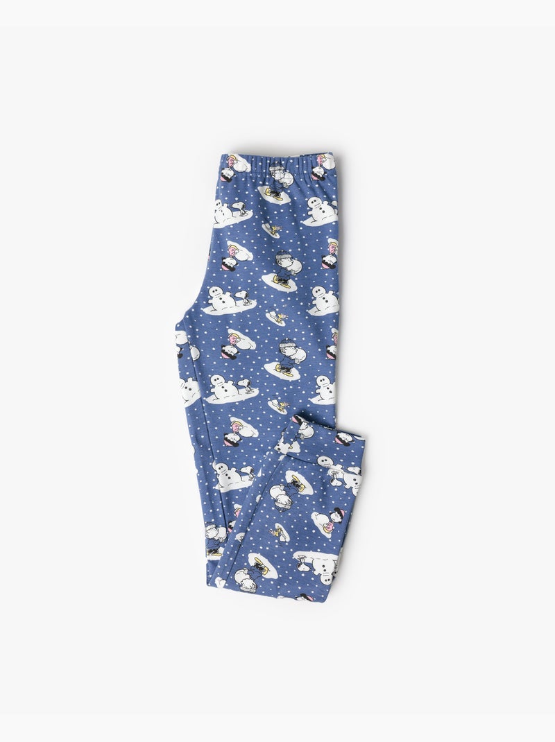 PEANUTS Pijama Manga Larga Snow Drift para Niña Crudo - Kiabi
