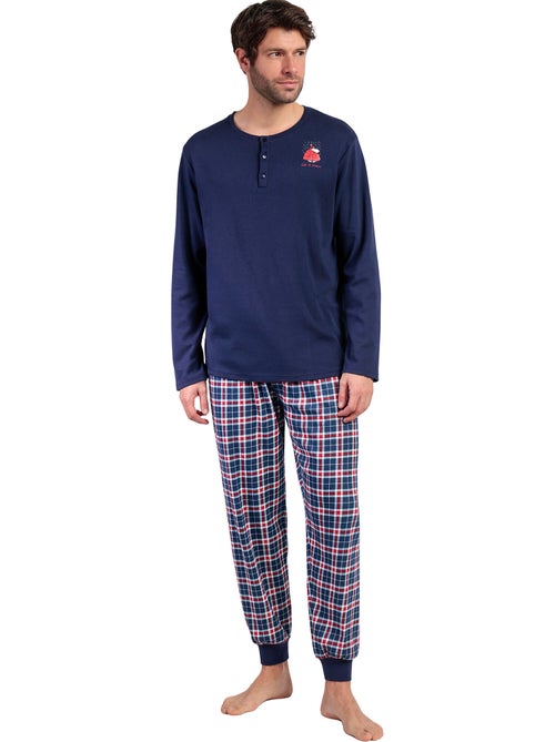 PEANUTS Pijama Manga Larga Tapeta Let It Snow para Hombre - Kiabi PEANUTS Pijama Manga Larga Tapeta Let It Snow para Hombre - Kiabi