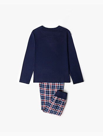 PEANUTS Pijama Manga Larga Tapeta Let It Snow para Niño