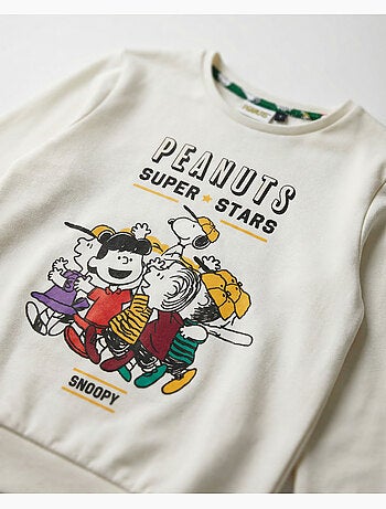 PEANUTS Pijama Manga Larga Winter Sports para Niña